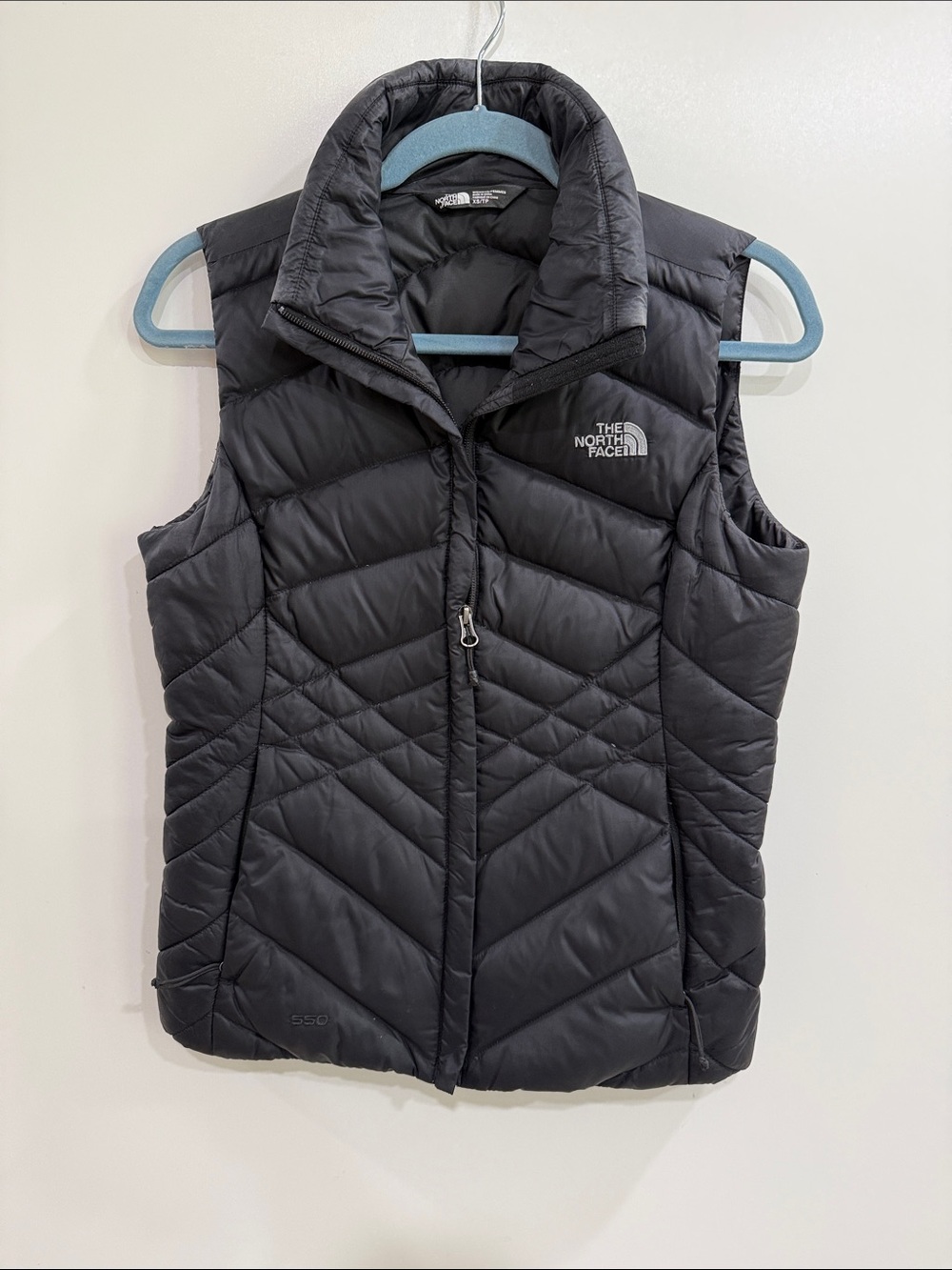 The North Face Black Quilted Down Vest